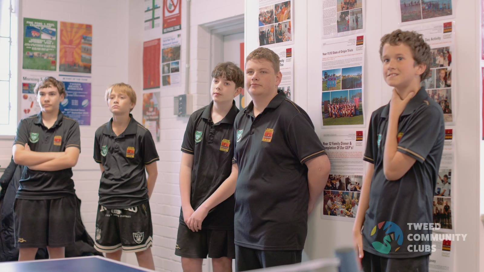 Students of the Tweed River Clontarf Academy